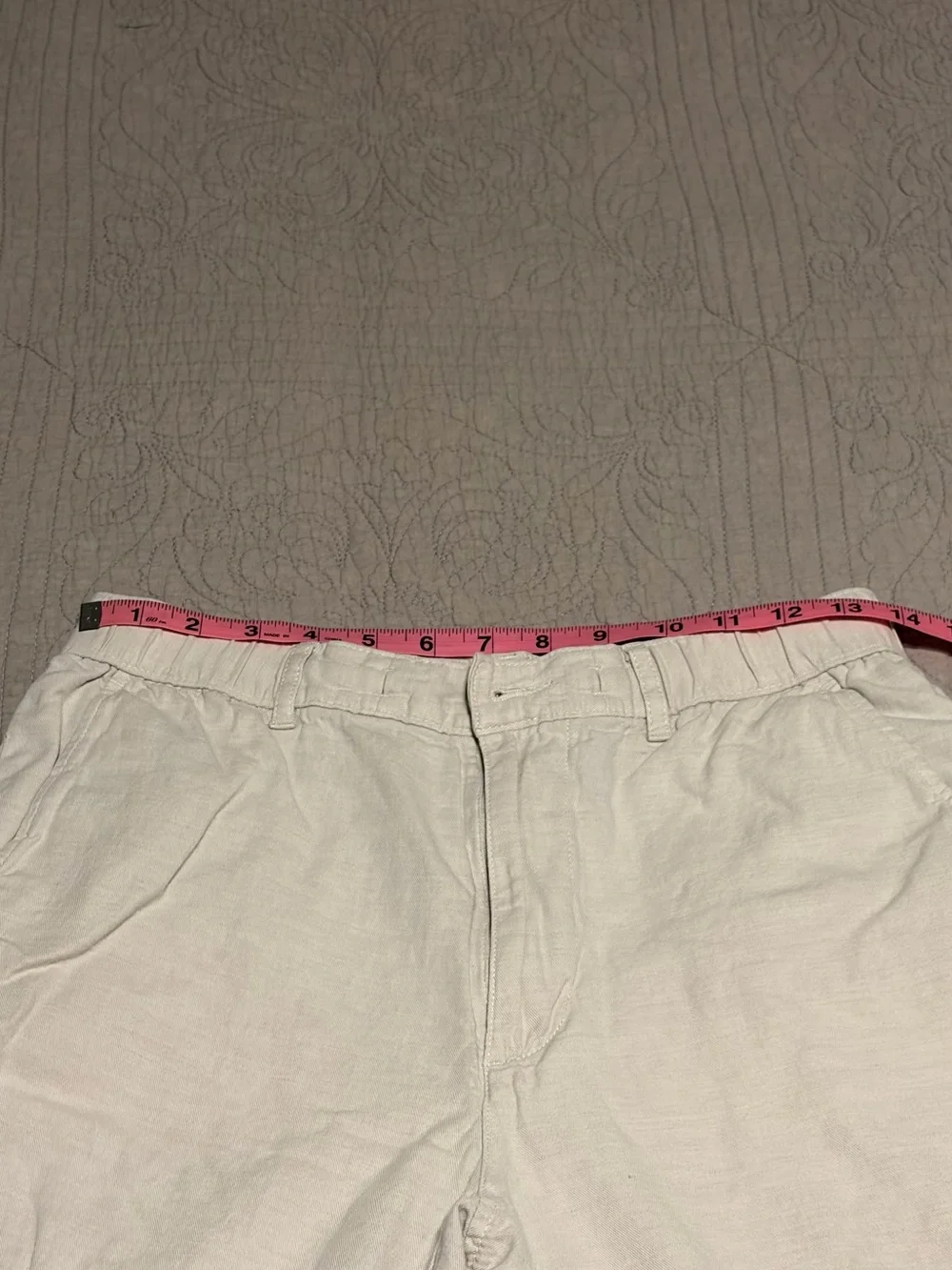 Uniqlo Linen Blend Pants Natural Color